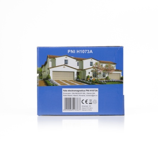 Yala electromagnetica PNI H1073A din otel cu butuc Fail Secure NO - Img 4
