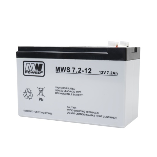 Acumulator AGM MW 7.2-12 12V / 7.2Ah - Img 3