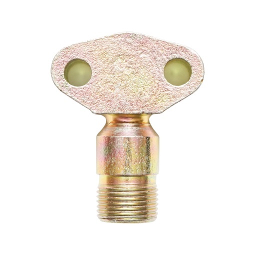 Adaptor/Flansa pompa H13 cu gaura mica fi 10,20 mm pentru conducta hidraulica de refulare 40.58.024 - Img 2