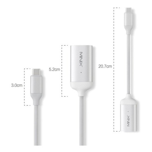 Adaptor USB MINIX NEO C-HDSI USB-C la 4K 60Hz HDMI - Img 3
