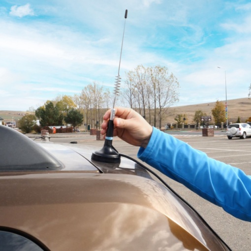 Antena CB PNI ML29, lungime 34 cm, cu magnet inclus diametru 70 mm si cablu - Img 7