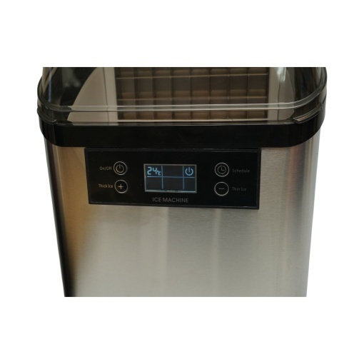 Aparat de facut cuburi de gheata inox 20 kg/24h, rezervor apa 2.5L, cos colectare 1.2kg, autocuratare, afisaj digital - Img 10