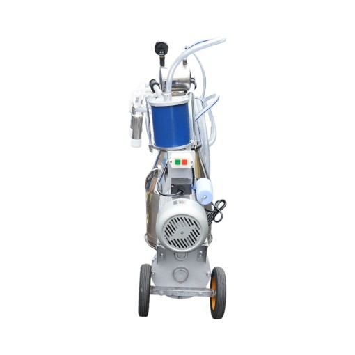 Aparat de muls vaci 1 post 550W, 220V bidon inox 25L, grup de muls cu 4 mansoane, presiune vid 40-50 kPa, pulsatii 64 cpm - Img 4
