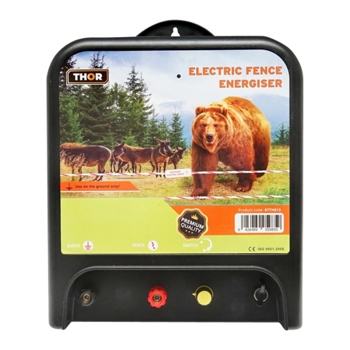 Aparat generator impulsuri DC 220V/AC 12V, 7 Joule bovine-urs-mistret gard electric Thor - Img 2