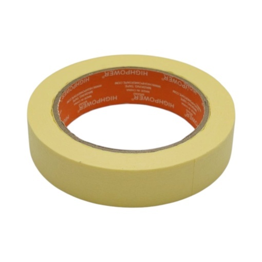Banda adeziva mascare uz general 24mm x 36m din hartie galbena HighPower - Img 5