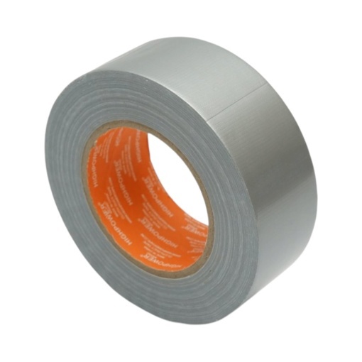 Banda adeziva textila Duct Tape argintie 48mm x 55m pentru reparatii HighPower - Img 7