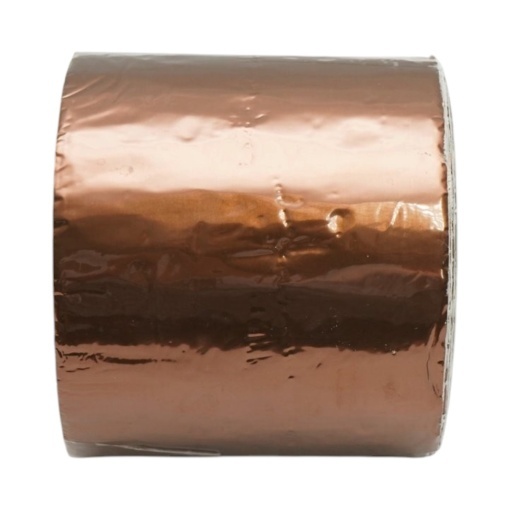Banda butilica hidroizolanta autoadeziva 100mm x 5m cu folie de aluminiu maro RAL8003 Breckner Germany - Img 6