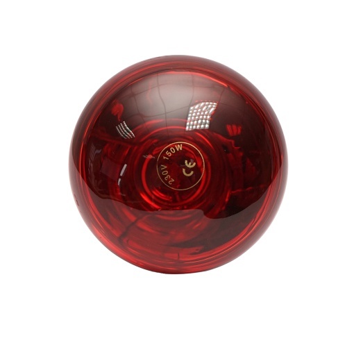 Bec pentru incalzire pui, animale cu infrarosu E27, 150W, 220V Breckner Germany - Img 3