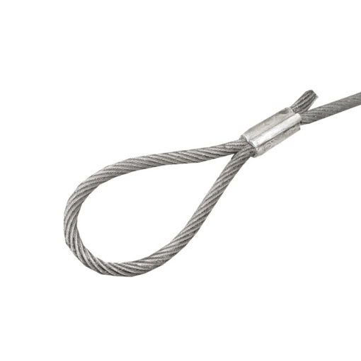 Cablu SUPERKOMPAKT triplu ciocanit cu ochi sau rodanta la un capat 12mm - Img 4