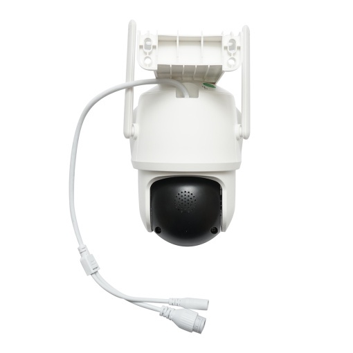 Camera de supraveghere 4 lentile, 3 obiective 12 MP, 2 CPU dual control, P2P WIFI 2.4GHz, PTZ cu senzor de miscare, night vision color, AI detectie umana si aplicatie iCSee - Img 4