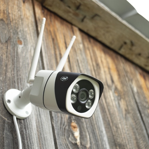 Camera supraveghere video PNI IP649 cu IP, 2MP 1080P, WiFi, slot card micro SD, compatibila cu aplicatia Tuya Smart - Img 9