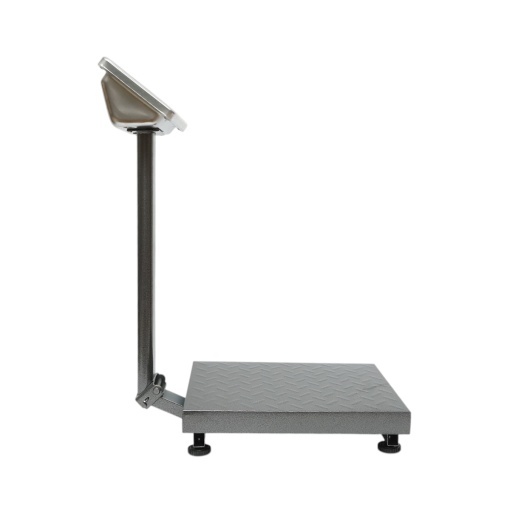 Cantar electronic de podea 150kg tip platforma 400x300mm cu brat pliabil, afisaj LCD Breckner Germany - Img 7