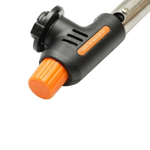 Cap arzator butelie gaz spray, aprindere piezo, flacara reglabila 1300°C Flame Gun - Img 7
