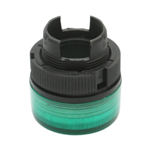Cap indicator iluminat verde Ø 22mm LAY5 Breckner Germany - Img 5