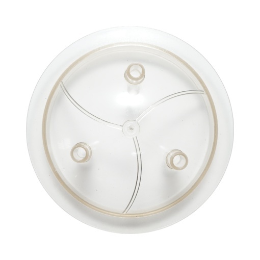 Capac transparent bidon 40L cu 3 iesiri pentru aparat de muls vaci Breckner Germany - Img 2