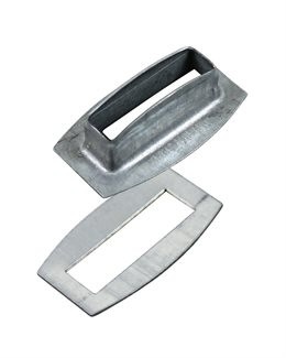 Capse dreptunghiulare pentru prelate 27X8X10,5mm