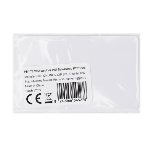 Card de proximitate PNI TEM02 pentru yale PNI SafeHome PTY6526 - Img 6