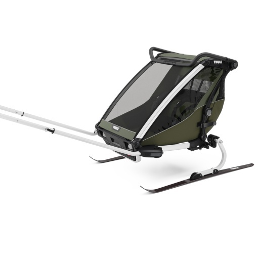 Carucior multisport Thule Chariot Lite double, Vintage Green - Img 5