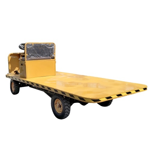 Carucior platforma electrica transport marfa cu bancheta 1200W, 48V, 3x1.25m sarcina maxima 1000Kg THOR - Img 3