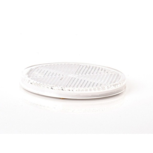 Catadioptru reflectorizant rotund alb fi 61 mm - Img 2