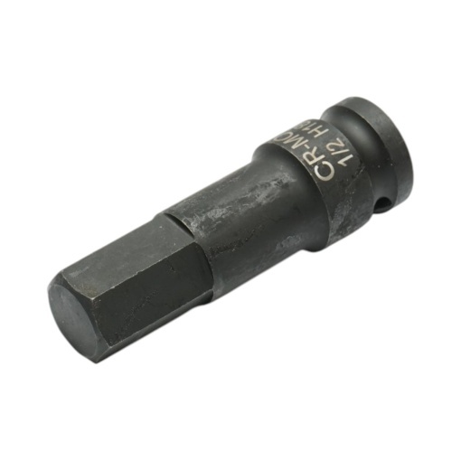 Cheie tubulara de impact bit hexagonal H18, 78mm, patrat 1/2 inch Cr-Mo Breckner Germany - Img 2