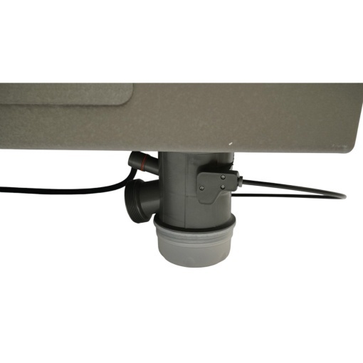 Chiuveta bucatarie multifunctionala din otel inoxidabil grafit mat PVD cu doua baterii, afisaj digital temperatura, doua cascade, dozator detergent, spalator pahare, scurgator, tava, tocator si accesorii incluse 75x46x22cm - Img 14