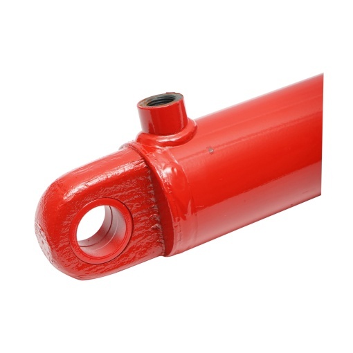 Cilindru hidraulic plug reversibil 73x63x35x660x400mm racord ulei fi18 Breckner Germany - Img 4