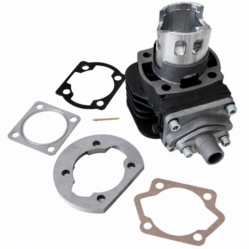 Cilindru kit motor bicicleta (pt motor 80cc 2T IRON) - Img 3