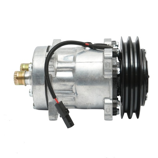 Compresor clima A/C pentru Case IH cod OEM 1977959C1, 1343925C1, 97204C1, 83934C91, 65202000, 1255750C91, 1255750C92 - Img 3