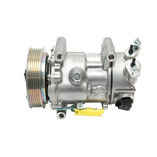 Compresor clima AC Skoda, Peugeot, Citroen DS cod OEM 9822826880, 9678656080, 9671216280, 1607424980 - Img 2
