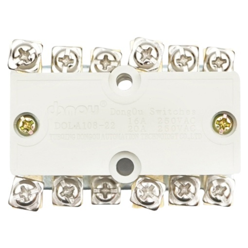 Comutator cu 2 butoane pentru telecomanda industriala 250V/16-20A - Img 4