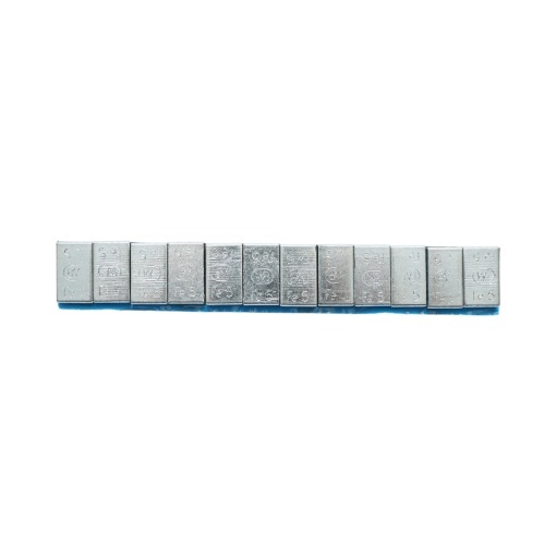 Contragreutati autoadezive zincate echilibrare roti Fe 60g (5gx12 buc) 100 benzi/cutie - Img 4