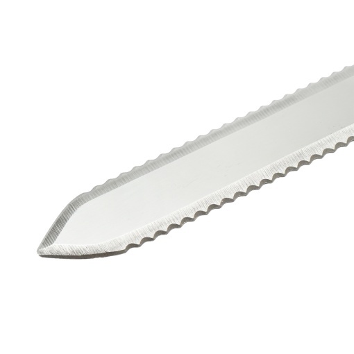 Cutit din inox pentru descapacit 440mm cu maner plastic - Img 3