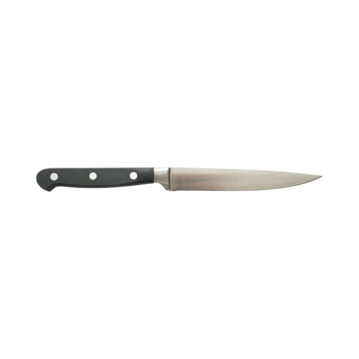 Cutit utilitar profesional 13cm, lama otel 5Cr15MoV, maner ABS negru Breckner Germany - Img 3