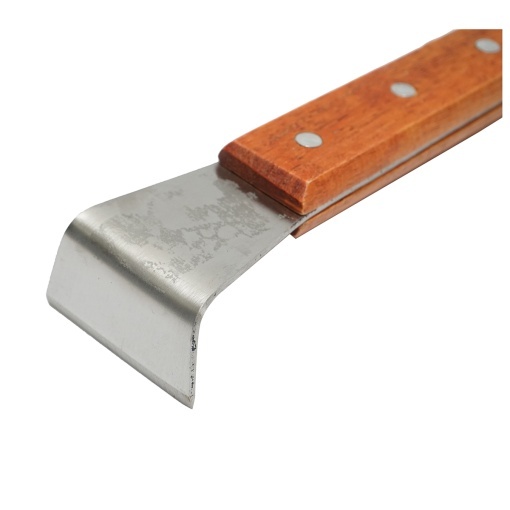 Dalta apicola din inox tip L cu maner din lemn 200x45mm - Img 5