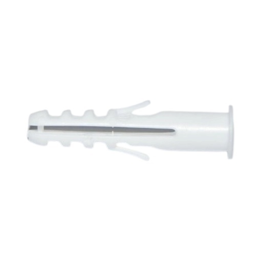Diblu universal din plastic alb 8x40mm 100 buc/set - Img 3