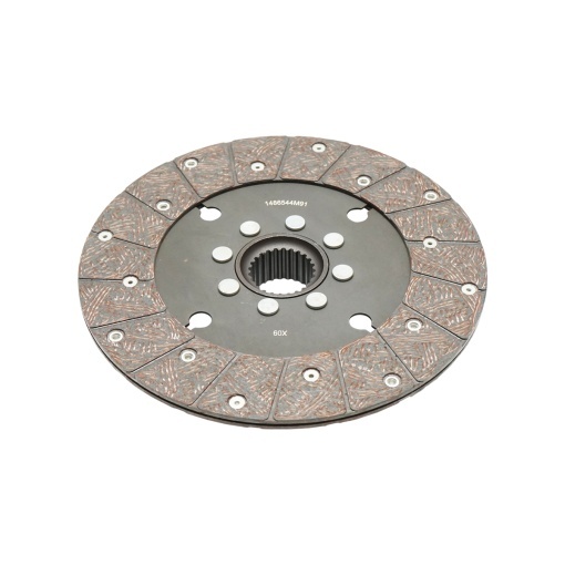 Disc ambreiaj priza de putere Massey Ferguson diametru exterior 250mm, interior 1-38mm, interior 2-41mm, 25 caneluri OEM 1865836M91 - Img 2