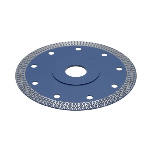 Disc diamantat turbo continuu 125x22.23mm, segment 10mm pentru gresie, faianta, ceramica dura Breckner Germany - Img 4