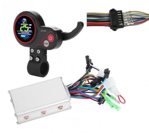 Display + Controller LH-100 48V (pentru motor de 500W) - Img 3