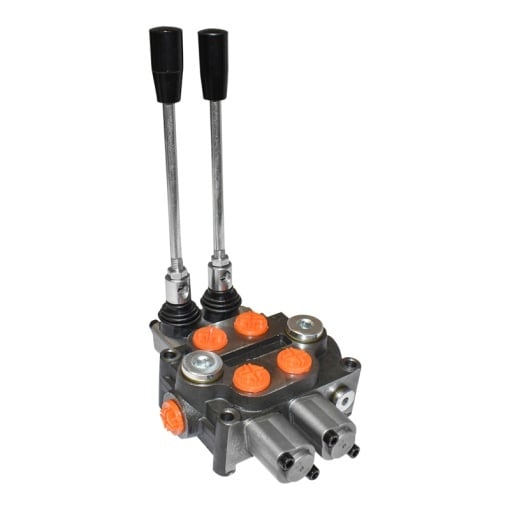Distribuitor hidraulic 2 manete presiune 160-200 bar, debit 80L/min -30 - +70C RA14 - Img 2