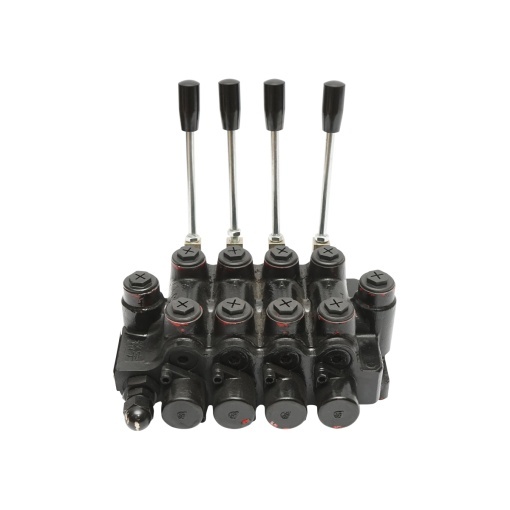 Distribuitor hidraulic cu 4 cai cu manete si accesorii - Img 2