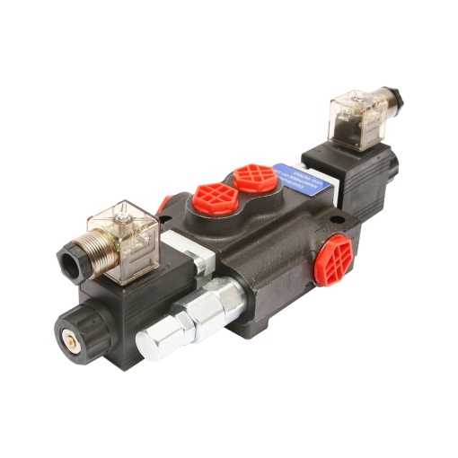 Distribuitor hidraulic P40 electromagnetic cu 1 cale, 12V Breckner Germany - Img 3