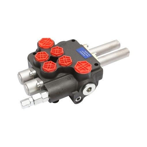 Distribuitor hidraulic P80 pentru cablu joystick cu 2 circuite Breckner Germany - Img 3