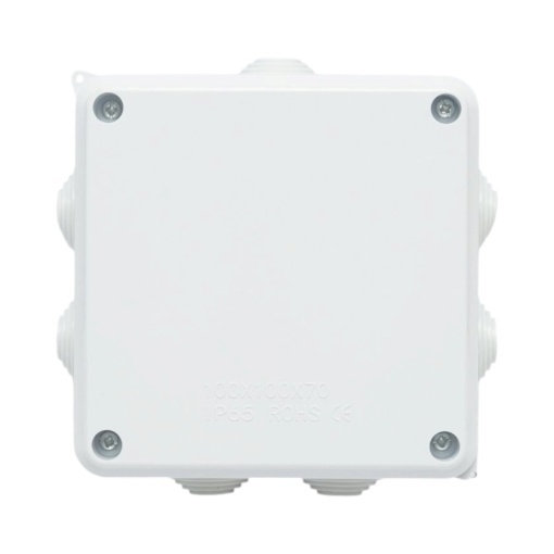 Doza derivatie patrata aparenta 7 intrari 100x100x70mm IP65 - Img 4
