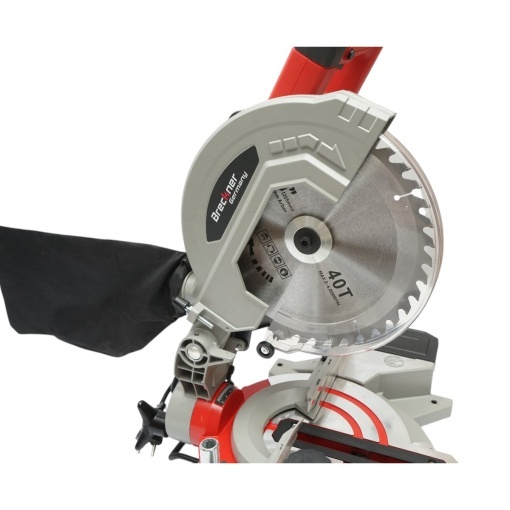 Fierastrau circular stationar profesional 1800W, 220V, disc 255mm 40T, taiere inclinata 45°, 5000 r/min, sac colectare Breckner Germany - Img 11