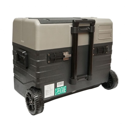 Frigider auto cu compresor si roti tip troler 52L 12-24-220V 60W - Img 5