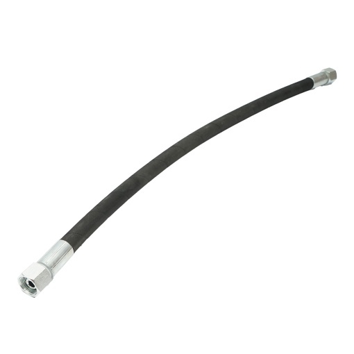 Furtun presiune 2SN DN10 sertizat cu capete fixate hidraulic L = 600 mm (Reductie M20X20) - Img 3