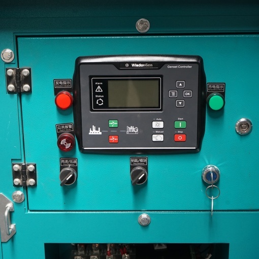 Generator electric trifazat 30KVA, 24KW, 230/400V cu motor diesel si ATS THOR - Img 6