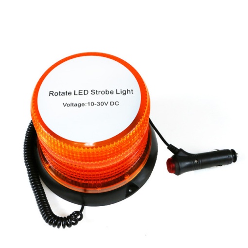 Girofar auto cu efect rotatie si stroboscopic 12V / 24V orange LED - Img 2