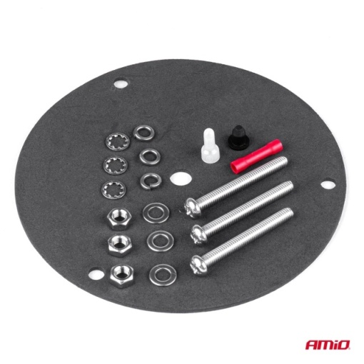 Girofar LED cu suport magnetic 12/24V SMD - Img 5